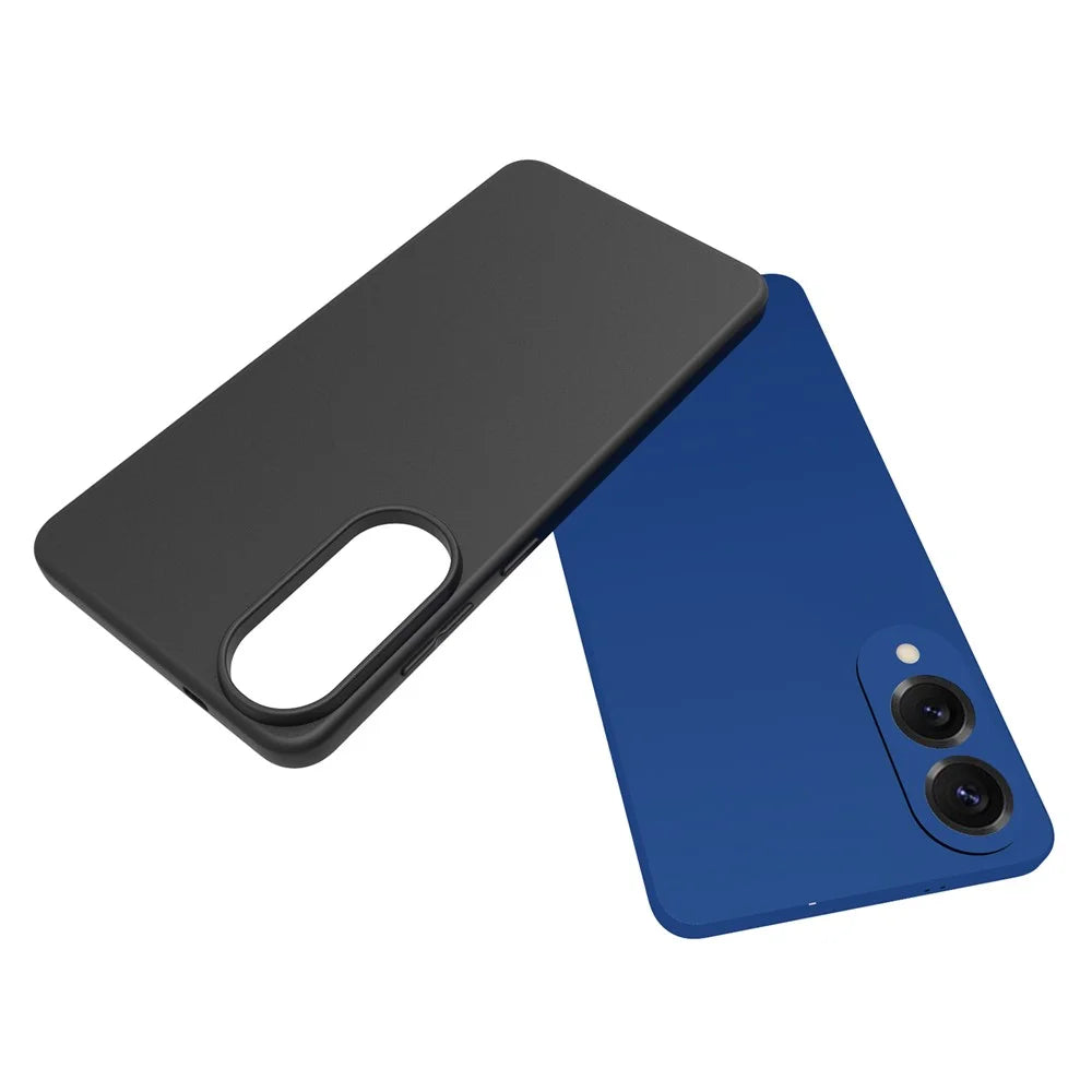 10Pcs / Pack For Samsung Galaxy S25 Edge Case Anti Fingerprint Soft TPU Protective Cover - Black - 4