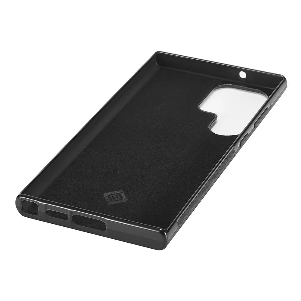 LC.IMEEKE For Samsung Galaxy S25 Ultra Case Carbon Fiber Texture Leather + TPU + EVA Phone Cover - 2