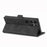 LC.IMEEKE For Samsung Galaxy S25 Ultra Case Wallet Microfiber Leather Phone Cover - Black - 4