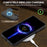 LC.IMEEKE For Samsung Galaxy S25 Magnetic Magnetic Case Leather TPU Back Cover - Black - 5