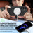 LC.IMEEKE For Samsung Galaxy S25 Magnetic Magnetic Case Leather TPU Back Cover - Black - 6