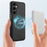 LC.IMEEKE For Samsung Galaxy S25 Magnetic Magnetic Case Leather TPU Back Cover - Black - 7