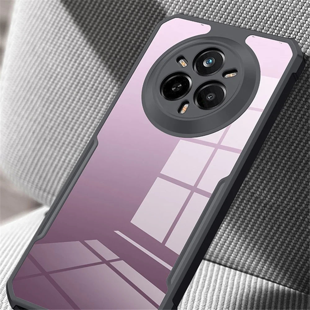 XUNDD For Realme 14 Pro 5G Case Dropproof TPU + Acrylic Clear Back Phone Cover - 4