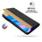 For iPhone 17e / 16e Case Color Splicing PU Leather Card Holder Phone Cover with Strap - Black - 5