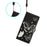 For iPhone 16 Pro Max Wallet Phone Case PU Leather Flip Cover with Stand Card Holder Painted Design - Butterfly - 5