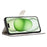 For iPhone 15 Wallet Phone Case PU Leather Flip Cover with Stand Card Holder Painted Design - Dandelion - 2