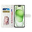 For iPhone 15 Wallet Phone Case PU Leather Flip Cover with Stand Card Holder Painted Design - Dandelion - 3