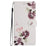 For Samsung Galaxy S25 Edge Case Pattern Printing Wallet Stand Flip Leather Phone Cover - Cross Rose - 7