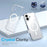 NORTHJO For iPhone 16 Plus Magnetic Case PC + TPU Phone Cover Set with Front Screen Protector + Lens Film - 2