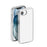 For iPhone 17e / 16e Magnetic Case Support Wireless Charging PC + TPU Clear Phone Cover - Transparent - 4