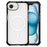 For iPhone 17e / 16e Case Clear Acrylic Magnetic TPU + TPE + PC Shockproof Phone Cover - Black - 1