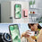 For Google Pixel 9 Pro / Google Pixel 9 Magnetic Case TPU + PU Leather Phone Back Cover with Detachable Card Holder - Pink - 7