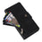 For Samsung Galaxy A36 5G Case Zipper Wallet Leather Stand Phone Cover Rivet Decor - Green - 7