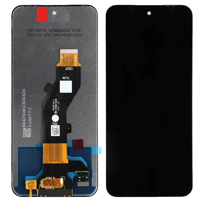 For TECNO Pop 9 5G KL4 Grade C LCD Screen and Digitizer Assembly Replacement Part (Without Logo) - 1