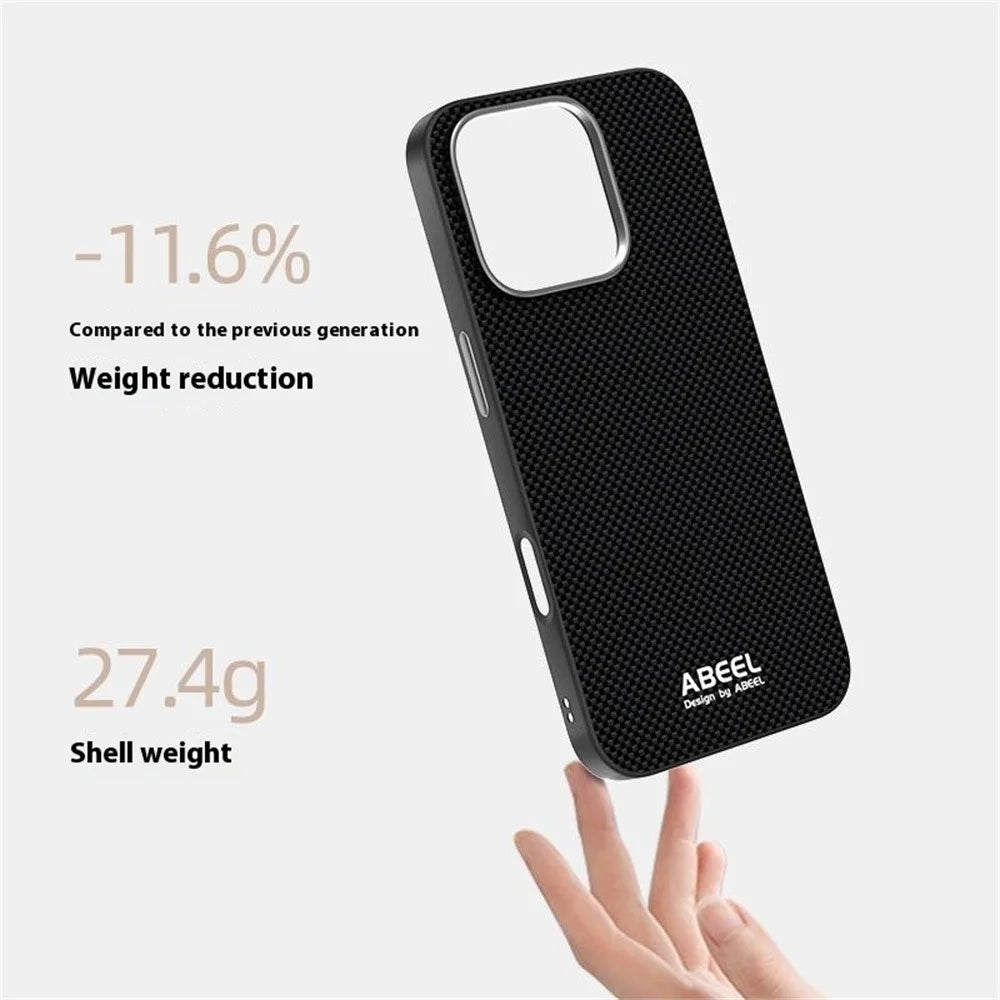 ABEEL For iPhone 16 Pro Case Compatible with MagSafe Printed PC TPU Aluminum Alloy Leather Phone Cover - Green - 3