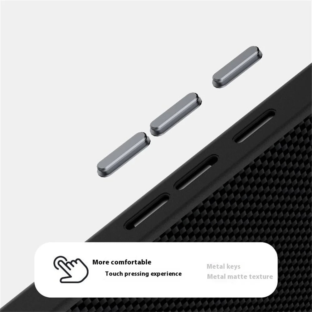 ABEEL For Google Pixel 9a Magnetic Case Printed PC TPU Aluminum Alloy Leather Phone Cover - Black - 5