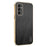 KADEM For Samsung Galaxy A05s 4G Case Electroplating Silk Texture PU + TPU Phone Back Cover - Black - 1