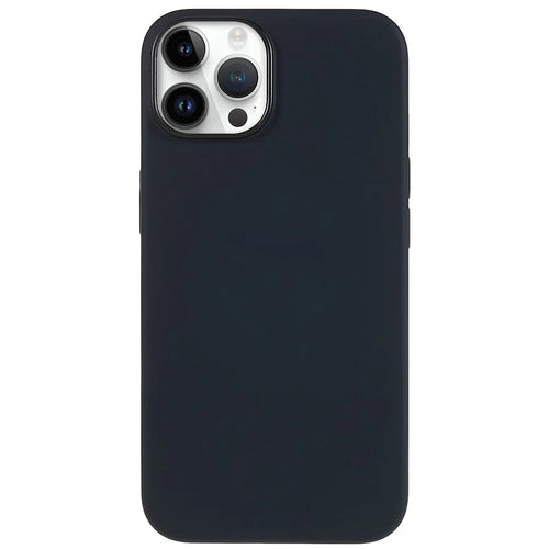 Shockproof Case for iPhone 14 Pro Anti-Fall Liquid Silicone Phone Case Anti-Scratch Protective Cover - Black - 1