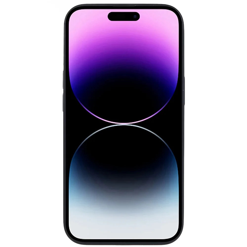 Shockproof Case for iPhone 14 Pro Anti-Fall Liquid Silicone Phone Case Anti-Scratch Protective Cover - Black - 3