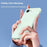 For iPhone 17e / 16e Case Precision Fit PC + Liquid Silicone Protective Phone Cover with Microfiber Lining - Light Green - 3