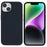 Slim Phone Case for iPhone 14 Plus Shockproof Liquid Silicone Case Anti-Fall Phone Cover - Black - 2