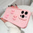 For iPhone 15 Pro Max TPU Case Cute 3D Bowknot Design Creative Protective Phone Cover - 4