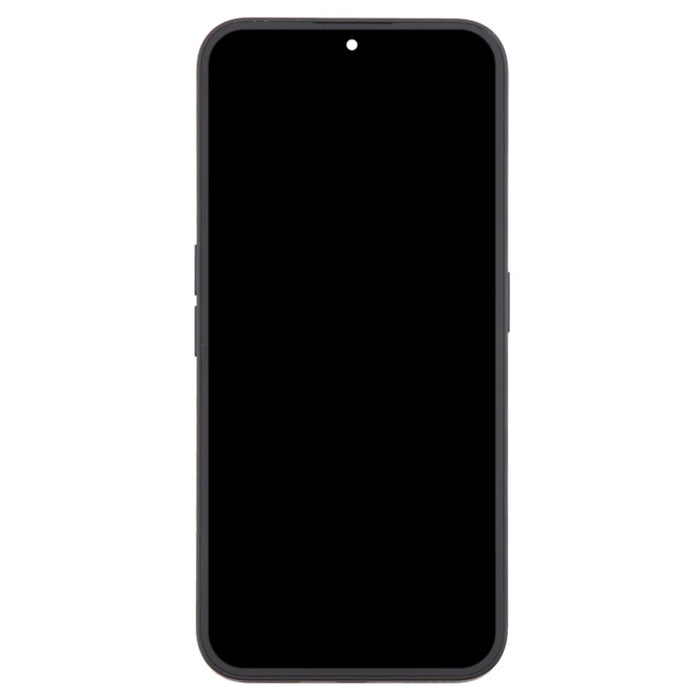 For Nothing Phone (2a) Plus OEM Grade S OLED Screen and Digitizer Assembly + Frame (Without Logo) - Black - 2