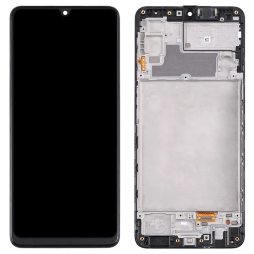 For Samsung Galaxy M22 M225 OEM Grade S AMOLED Screen and Digitizer Assembly + Frame (Without Logo) - 1