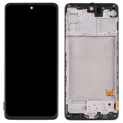 For Samsung Galaxy M31s M317 Grade C OLED Screen and Digitizer Assembly + Frame Part (Without Logo) - 1