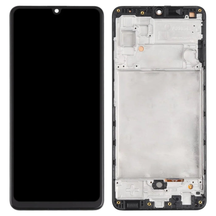 For Samsung Galaxy M32 (Global Version) 4G M325 Grade C LCD Screen and Digitizer Assembly + Frame Part (TFT Technology) (Without Logo) - 1