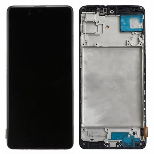 For Samsung Galaxy M62 M625 Grade C LCD Screen and Digitizer Assembly + Frame Part (TFT Technology) (Without Logo) - 1