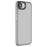 For iPhone 17e / 16e Case Electroplated Camera Frame TPU Phone Cover - Transparent Black - 1