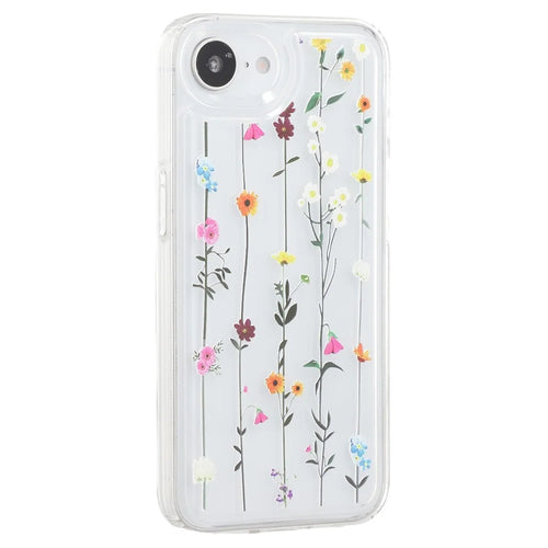 For iPhone 17e / 16e Case Floral Pattern Airbag Anti Drop TPU Phone Back Cover - KS2 - 1