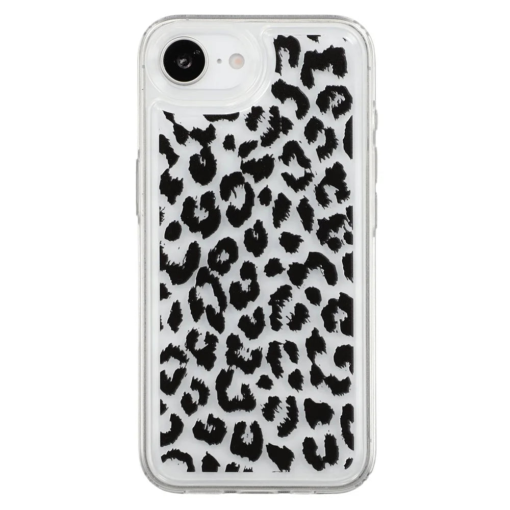 For iPhone 17e / 16e TPU Case Pattern Printing Shockproof Airbag Phone Cover - GT1 - 1