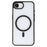 X-LEVEL For iPhone 17e / 16e Magnetic Case PC + TPU Matte Anti Drop Cell Phone Cover - Black - 3