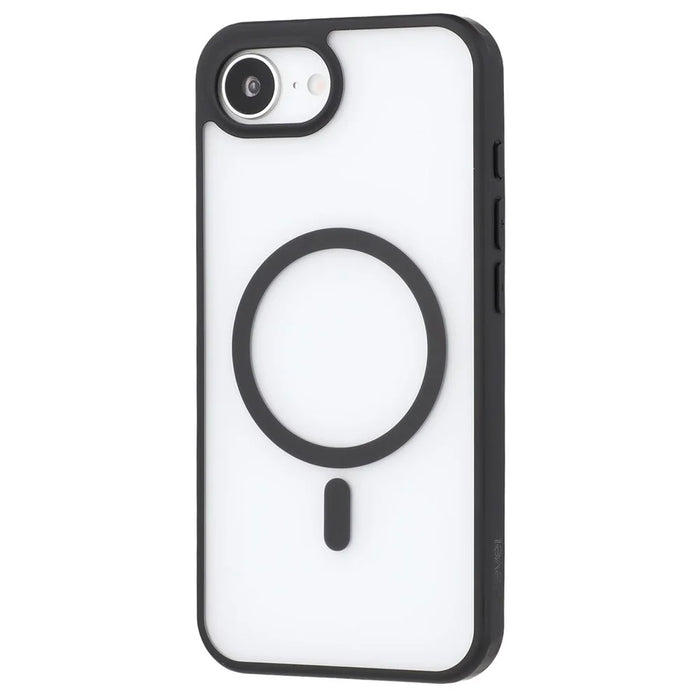 X-LEVEL For iPhone 17e / 16e Magnetic Case PC + TPU Matte Anti Drop Cell Phone Cover - Black - 4