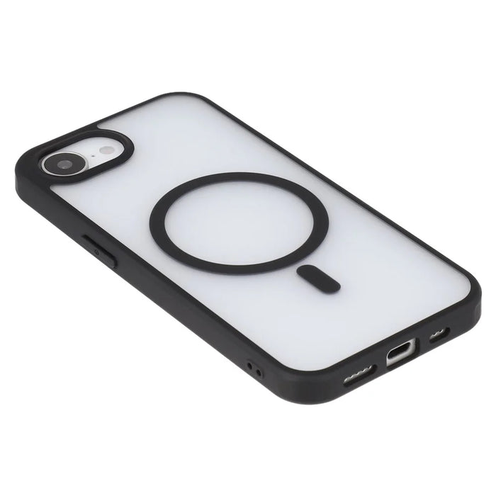 X-LEVEL For iPhone 17e / 16e Magnetic Case PC + TPU Matte Anti Drop Cell Phone Cover - Black - 5