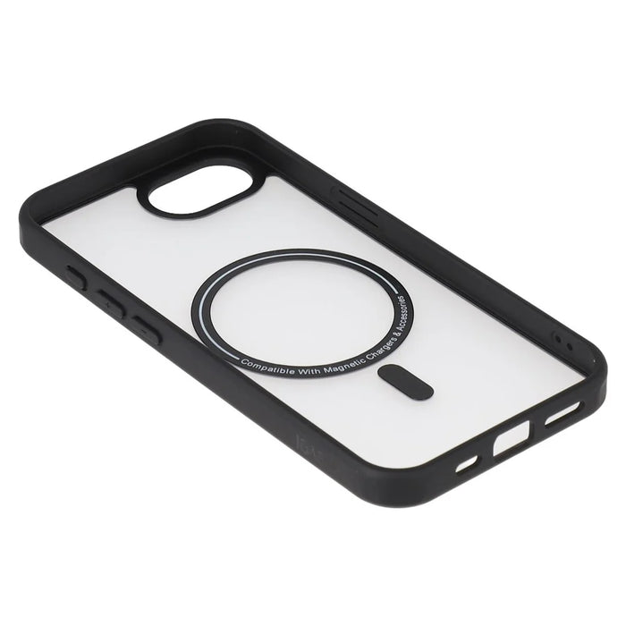 X-LEVEL For iPhone 17e / 16e Magnetic Case PC + TPU Matte Anti Drop Cell Phone Cover - Black - 7