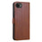 AZNS For iPhone 17e / 16e Case Anti-Scratch PU Leather Stand Wallet Phone Cover - Brown - 7