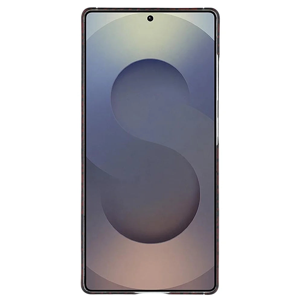 For Samsung Galaxy S25 Ultra Magnetic Case Precise Cutouts Camouflage Pattern Aramid Fiber Phone Cover with Metal Lens Frame - 2