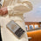For Samsung Galaxy S24 Ultra Case Electroplated Wavy Frame Glitter TPU Phone Cover with Mirror, Strap - Silver - 3