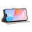 For iPhone 16 Pro Case Rhombus Stitching Wallet Stand Leather Phone Cover with Long  /  Short Strap - Beige - 3