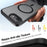 TORRAS Guardian-Mag Series For iPhone 17e / 16e Case Magnetic Matte PC + TPU Phone Cover - Black - 2