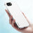 For iPhone 17e / 16e Case Acrylic + TPU + Metal Anti-Scratch Phone Cover with Electroplating Frame - White - 4