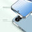 For iPhone 17e / 16e Case Acrylic + TPU + Metal Anti-Scratch Phone Cover with Electroplating Frame - White - 7