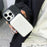 For iPhone 16 Pro Magnetic Case Carbon Fiber Texture PC Phone Protector with Metal Lens Frame - Black - 2