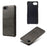 For iPhone 17e / 16e Case Calf Texture PU Leather Hard PC Protective Phone Cover - Black - 4