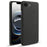 For iPhone 17e / 16e Phone Case Cloth Texture Anti-Scratch Protective PC Back Cover - Black - 1