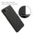 For iPhone 17e / 16e Phone Case Cloth Texture Anti-Scratch Protective PC Back Cover - Black - 4