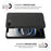 For iPhone 17e / 16e Phone Case Cloth Texture Anti-Scratch Protective PC Back Cover - Black - 5